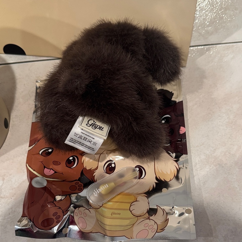 NWT Exclusive Sold Out Gisou Honeypup with Honey Glaze Collagen Therapy Lip Mask - Picture 4 of 10